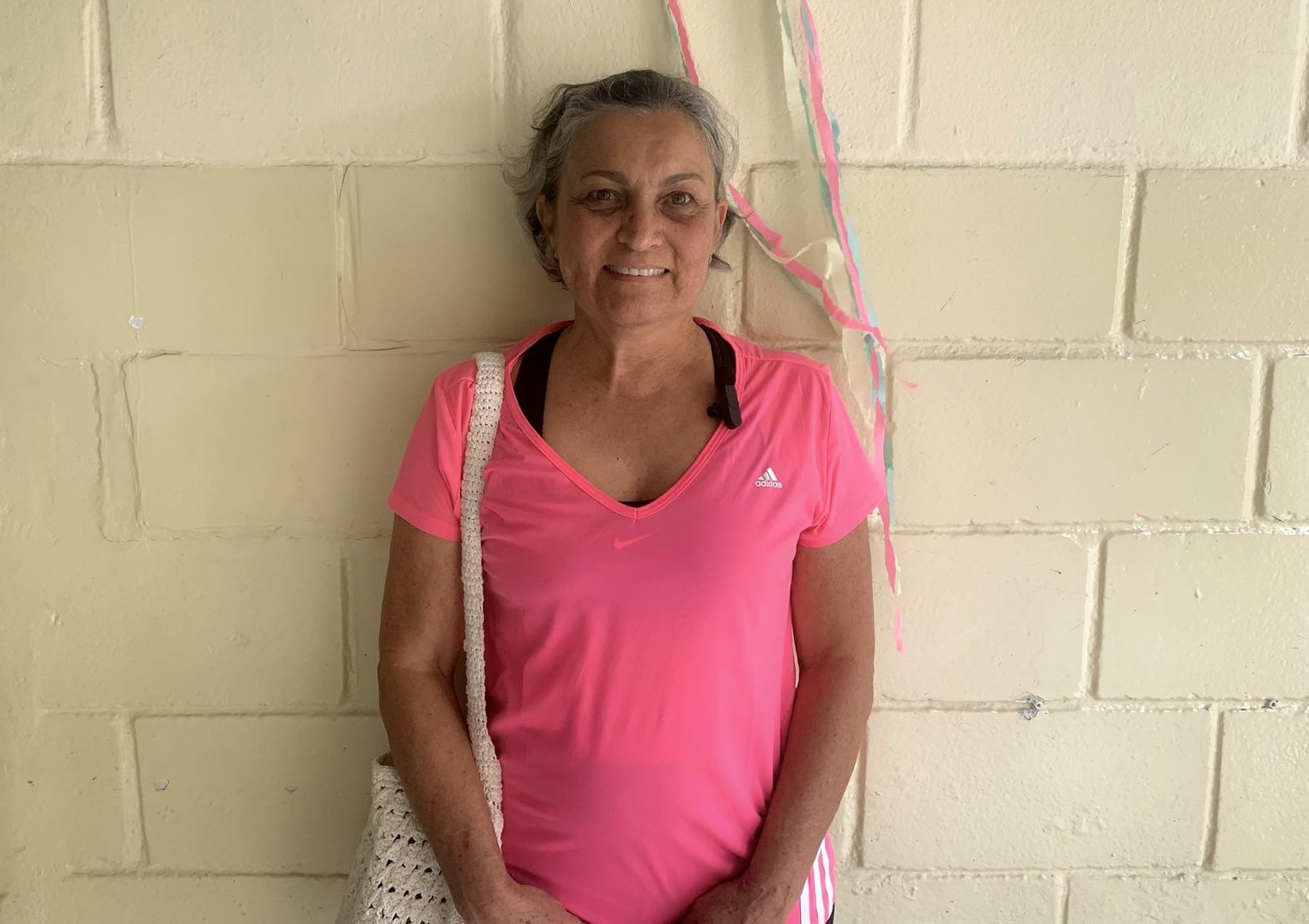 Na imagem, Antônia Bruno Calabria de Faria, aluna de Pilates 60+.