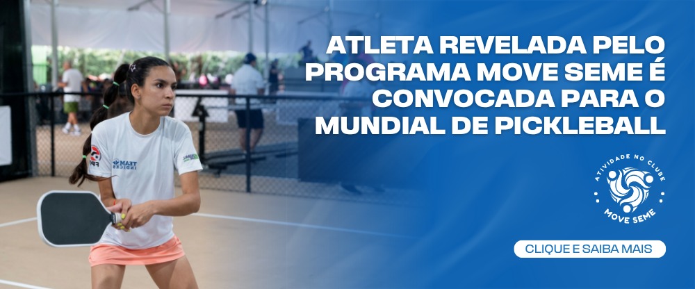 Na imagem, arte da atleta de pickleball, Sarah Gama.