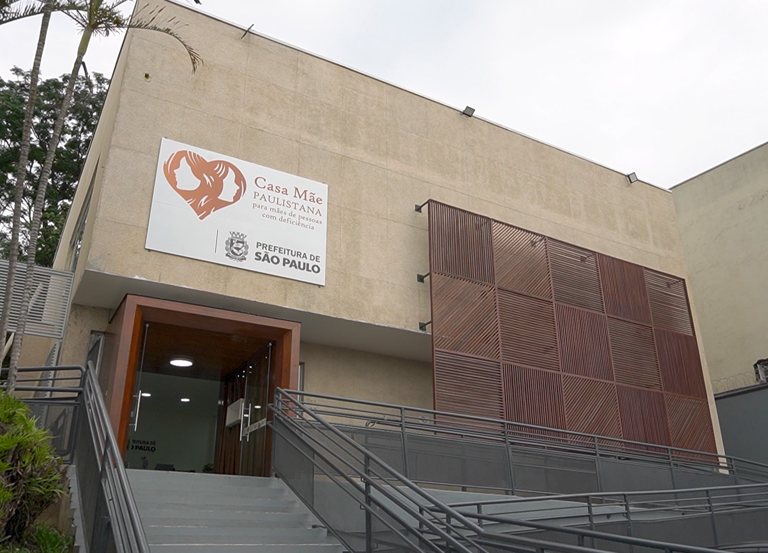 Fachada da Casa Mãe Paulistana para Mães de Pessoas com Deficiência em Itaquera