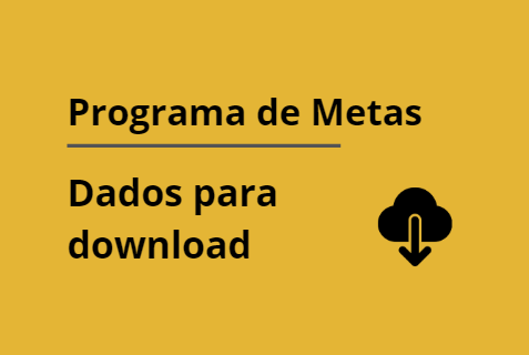 Programa de Metas. Dados para download